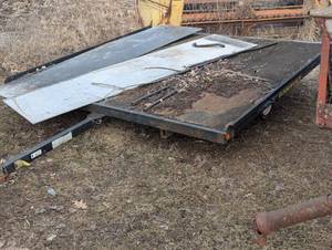 Dual Snowmobile Trailer - Not Road Ready