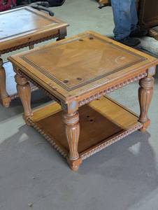 Large County Style End Table - Quality Crafted