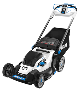 lot 10 image: HART 40V 20 Brushless Self-Propelled Electric Lawn Mower Kit (1) 6Ah Battery (1) Charger (Used)