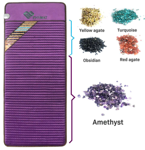 lot 55 image: PHYMAT Violet Amethyst Infrared Mat (Approx 170 x 70 cm)