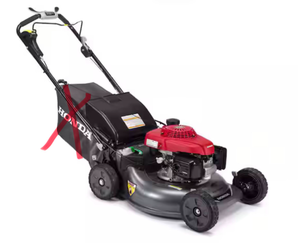 lot 39 image: Honda 21 in. 3-in-1 Variable Speed Gas Walk Behind Self Propelled Lawn Mower with Auto Choke (Used, Missing Bag, Has Compression)