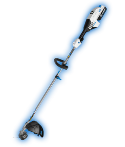 lot 70 image: HART 40V Supercharge Brushless 15 Carbon Fiber Shaft String Trimmer Kit - Attachment Capable (1) 4Ah Battery (1) Charger