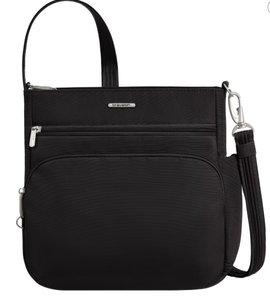 lot 84 image: Travelon Anti-Theft Classic NorthSouth Crossbody Bag-Black