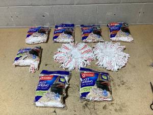 lot 119 image: LOT OF 9 O-Cedar Easy Wring Mop Refills