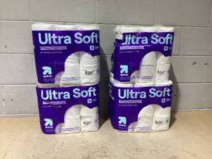 LOT OF 4 up&up Toilet Paper