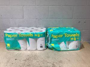 LOT OF 2 up&up Paper Towels
