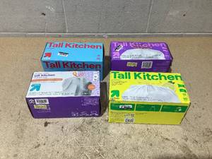 LOT OF 4 up&up Trash Bags