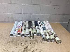 LOT OF 12 Threshold Peel & Stick Wallpaper (Variety Designs)
