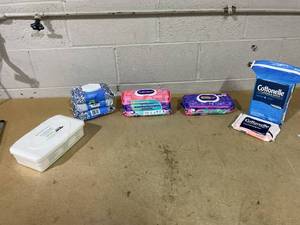 lot 165 image: LOT OF 6 Flushable Wipes