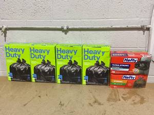 LOT OF 6 up&up Trash Bags