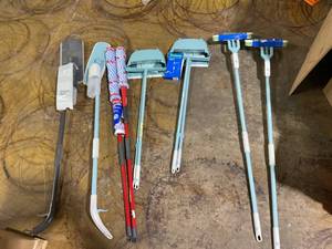 LOT OF 8 Mops & Brooms (up&up, O-Cedar)