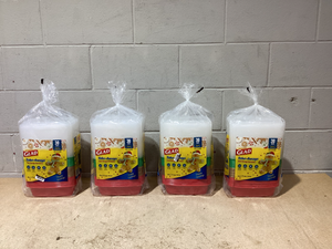 LOT OF 4 GLAD Take Aways Food Storage Containers