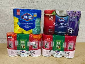 LOT OF 4 Clorox Disinfecting Wipes