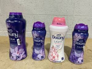 LOT OF 4 Downy Laundry Scent Booster Beads