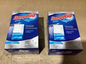 LOT OF 2 DampRid Moisture Absorber