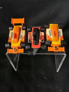 lot 64 image: Tonka Mini Race Cars - Set of 3 Toy Vehicles