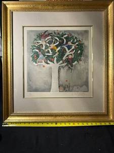 lot 83 image: Limited Edition Art Print - Tree with Children (1989) 136250 Graciela Rodo Boulanger