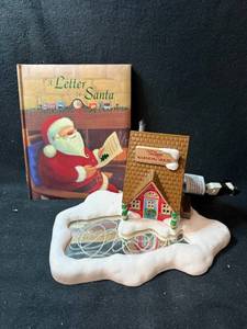 lot 191 image: Dept 56 Snow Village Village Warming House - Lighted Ceramic Display