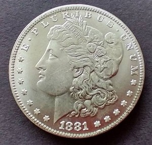 lot 4 image: 1881-CC Morgan Dollar - Key Coin