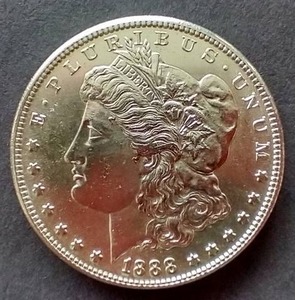 lot 45 image: 1888-S Morgan Dollar - Key Date