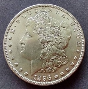lot 58 image: 1896 Morgan Dollar