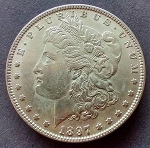 lot 67 image: 1897 Morgan Dollar