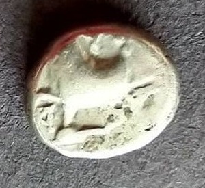 lot 78 image: 4th Century BC ()  Greek Silver Hemidrachm - WOW