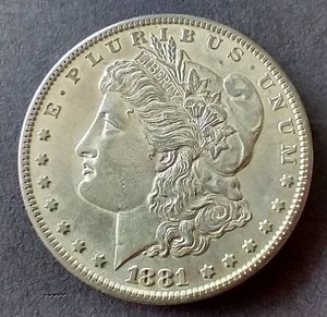 lot 83 image: 1881-S Morgan Dollar