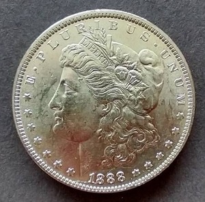 lot 86 image: Beautiful 1888-O Morgan Dollar