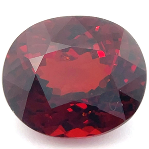 lot 33 image: 5.88 Carats Natural Spessartite Garnet (Oval Cut) Retail $1,323