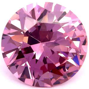 lot 69 image: 49.89 Carats Pink Cubic Zirconia (Round Brilliant Cut)