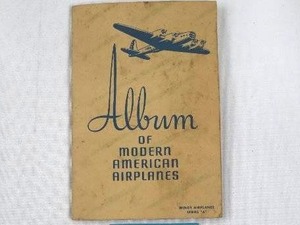 Vintage Wings Cigarette Series Album A - Modern American Airplanes (Brown & Williamson)