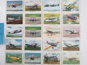 Vintage Wings Cigarette Cards - C Series (Lot of 20)