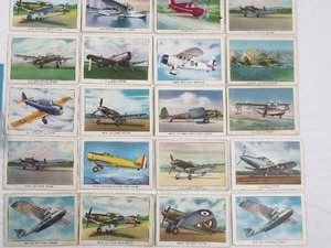 Vintage Wing Cigarette Cards - C Series (20 Cards)