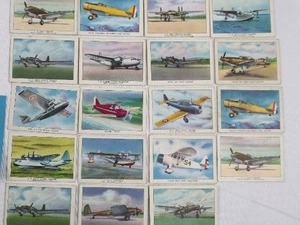 Vintage Wings Cigarette Cards 1st Series - WWII Aircraft (Lot of 19)