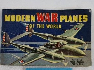 Whitman Modern War Planes of the World - 60 Full-Color Pictures, 1940s