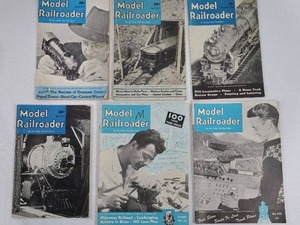 Model Railroader Magazines (Lot of 6)