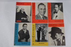 Genii Magazine (Lot of 6) May-October 1945