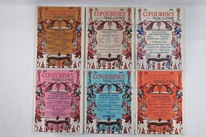 The Conjurors Magazine - Vintage 1947 Set of 6 Issues