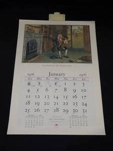 The Travelers Bicentennial Calendar - The Story of the Revolution (COMPLETE)