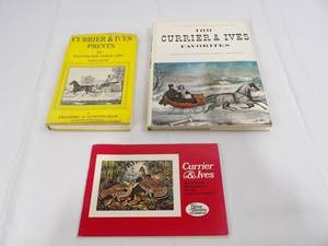 Currier & Ives Prints Illustrated Check List (Revised) & 100 Favorites (3-Volume Set)