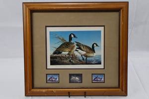 Terry Redlin Minnesota DNR 1981 Migratory Waterfowl Stamp - Artist Proof