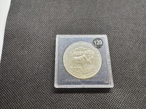 lot 120 image: 1985 Proof Canadian Commemorative Silver Dollar