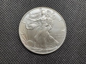 lot 79 image: 2018 1  Oz. Silver American Eagle from US Mint Tube