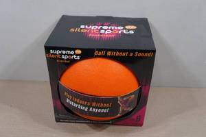 lot 26 image: Supreme Silent Sports Basketball Without Sound - Size 6