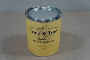 lot 57 image: 1 Quart Tried & True Danish Polymerized Linseed Oil