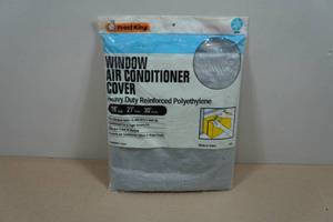 lot 142 image: Frost King Window Air Conditioner Cover - 18x27x30
