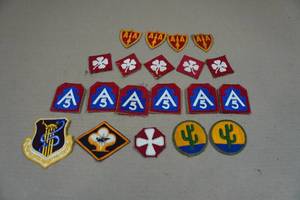 lot 169 image: Vintage Military Patches