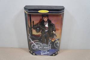 lot 204 image: Barbie Harley Davidson Doll