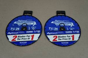 lot 207 image: 4 Avanti Pro 7-14 Framing Circular Saw Blades